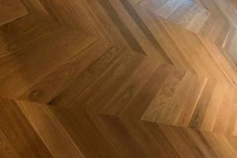 Custom hardwood floor design